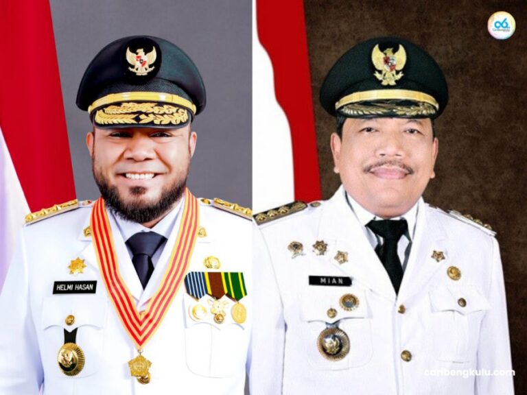 Selamat dan Sukses atas Dilantiknya Gubernur dan Wakil Gubernur Bengkulu Periode 2025 – 2030
